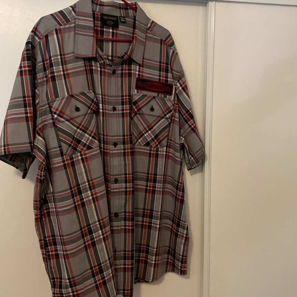 Brand new no tags Harley Davidson button down shirt 3xl